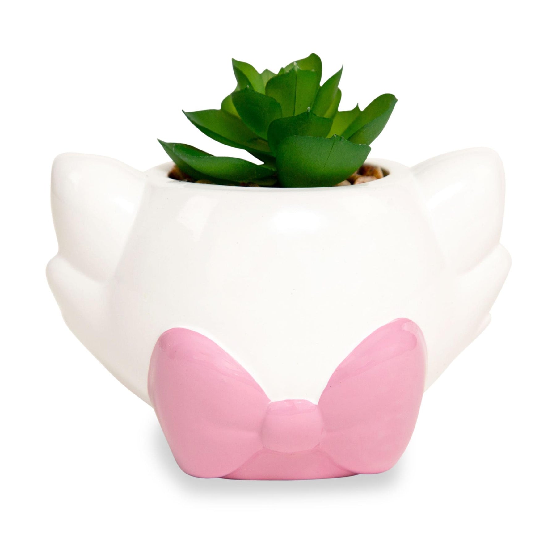 Disney The Aristocats Marie 4-Inch Mini Planter With Artificial Succulent