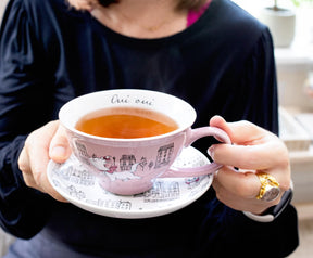 Disney The Aristocats Marie Ceramic Teacup and Saucer Set