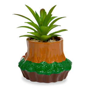 Disney The Fox and the Hound 4-Inch Mini Planter With Artificial Succulent