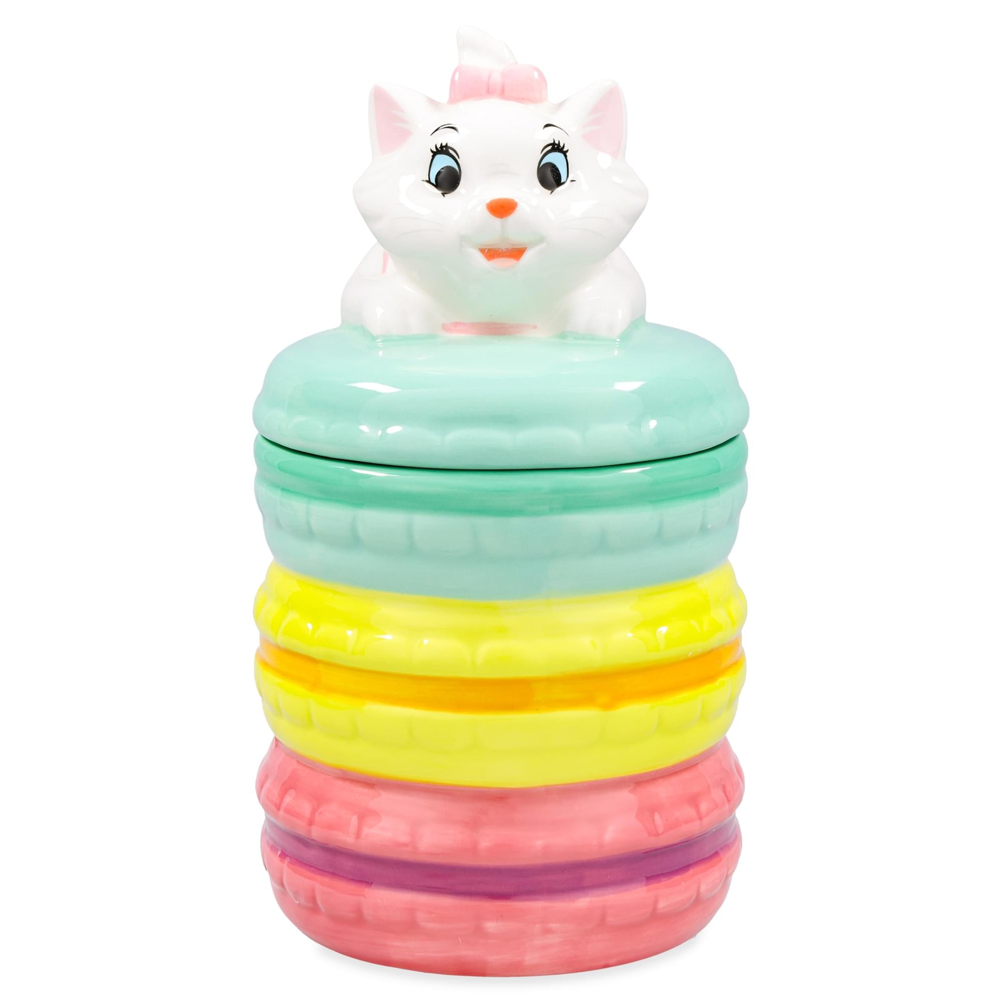 Disney The Aristocats Marie Macarons 6-Inch Sculpted Ceramic Snack Jar