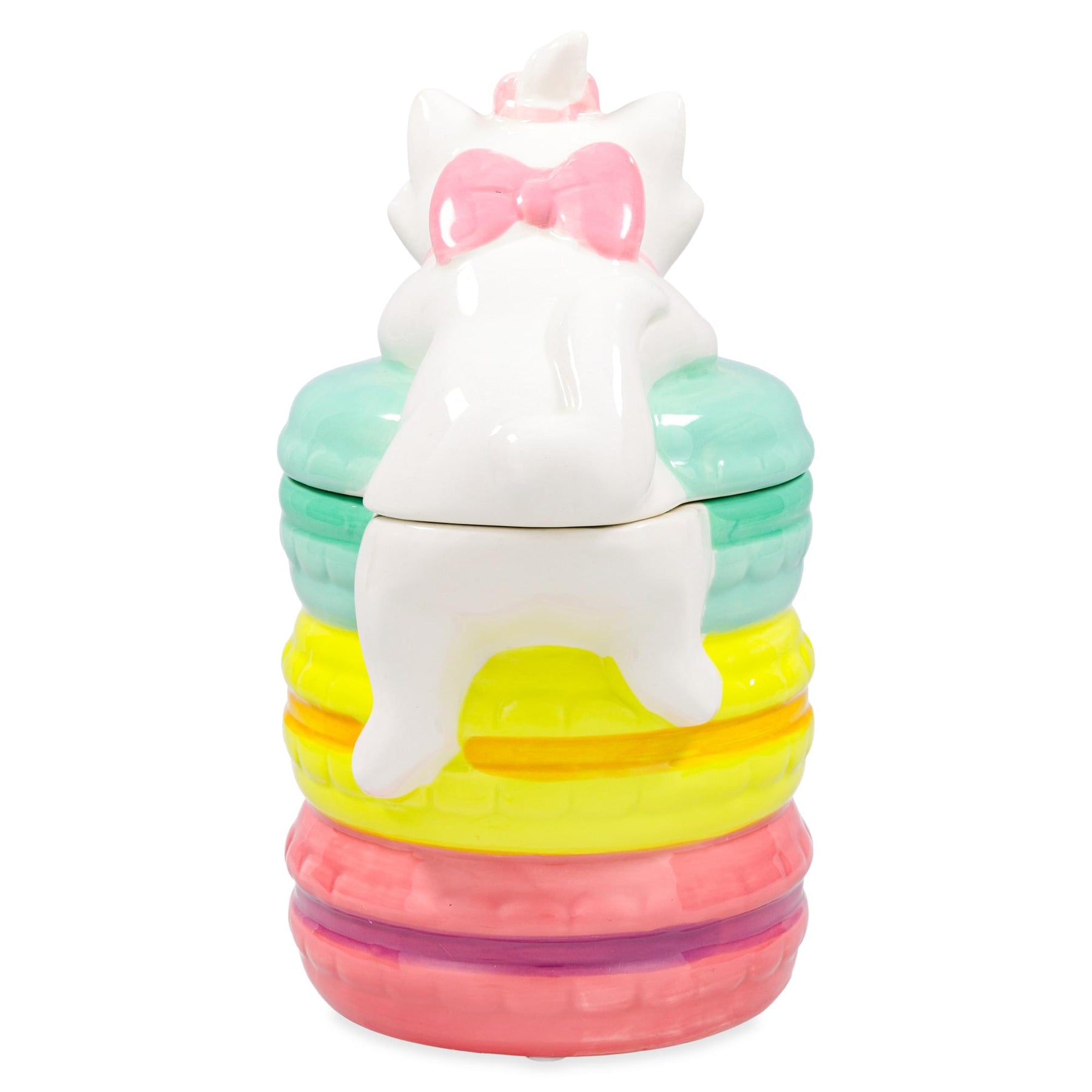 Disney The Aristocats Marie Macarons 6-Inch Sculpted Ceramic Snack Jar