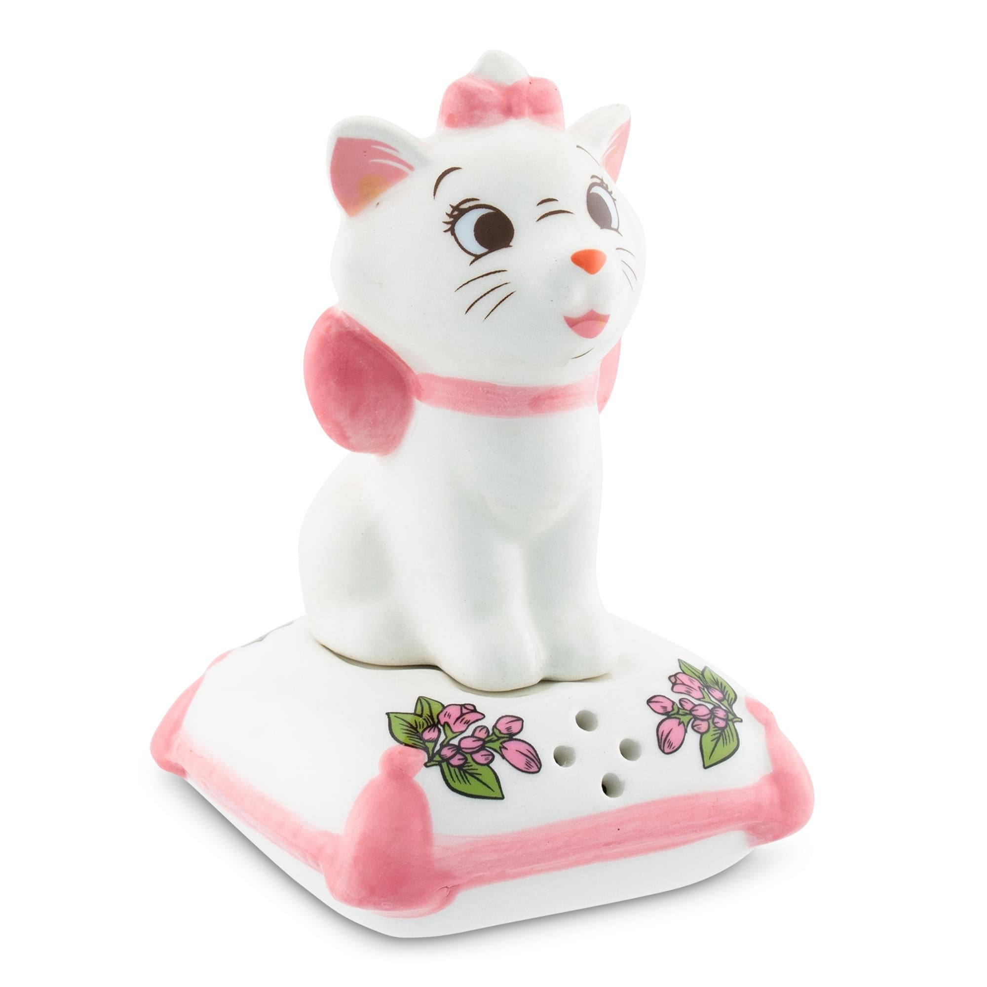 Disney The Aristocats Marie With Pillow Ceramic Salt and Pepper Shaker Set