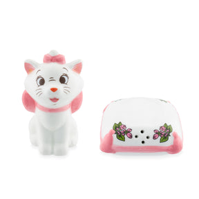 Disney The Aristocats Marie With Pillow Ceramic Salt and Pepper Shaker Set
