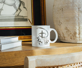 Disney 100 Years of Wonder Foil-Embossed Ceramic Mug | Holds 20 Ounces