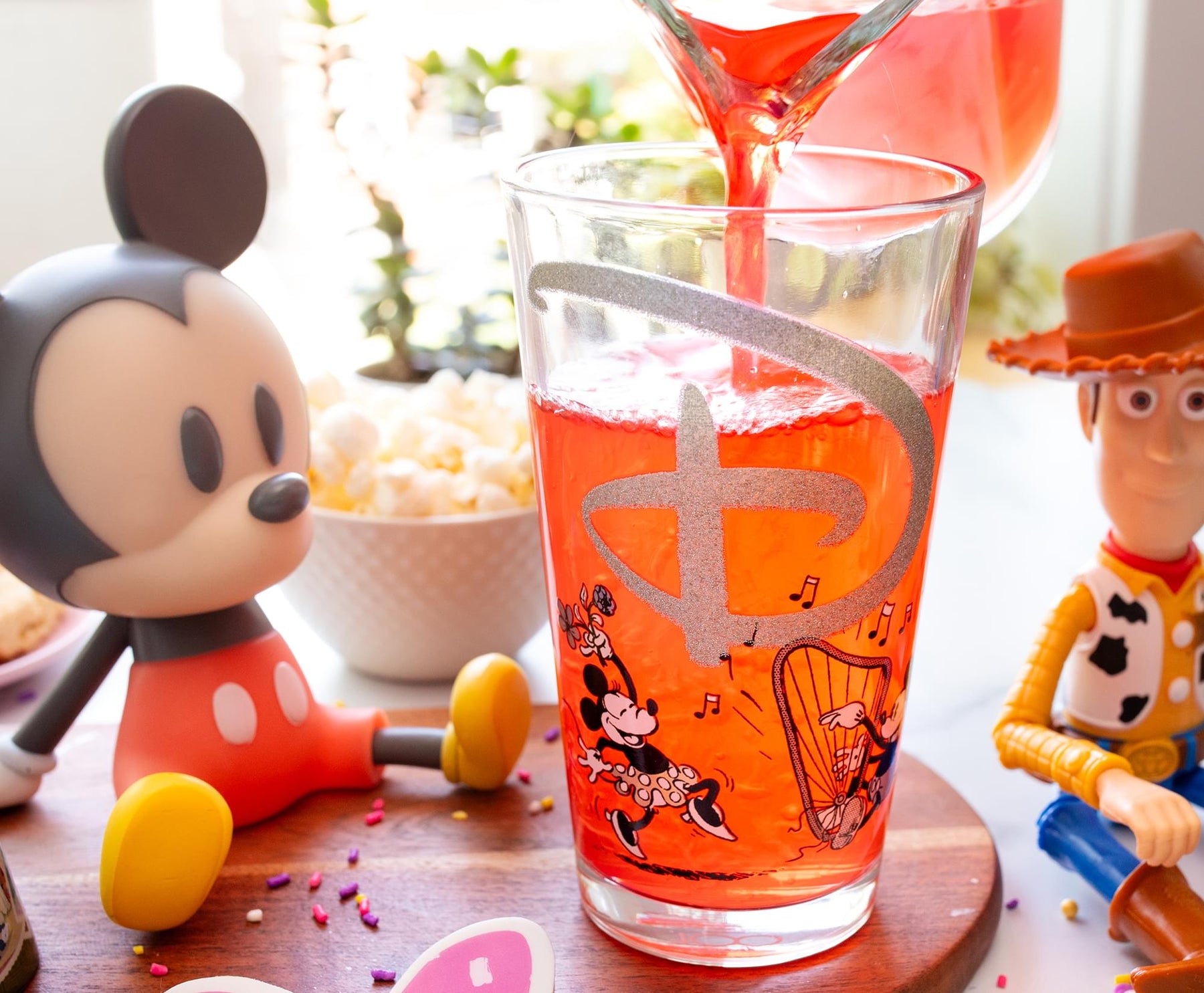 Walt Disney World Drinking Glasses 100 Years Of Magic Mickey Mouse Set of 3