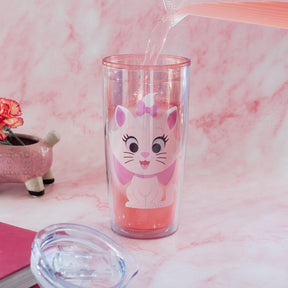 Disney 100 The Aristocats Marie Plastic Travel Tumbler | Holds 20 Ounces