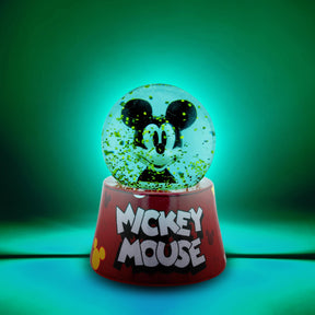 Disney Mickey Mouse Light-Up Mini Snow Globe | 2.75 Inches Tall