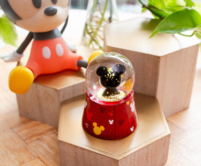 Disney Mickey Mouse Light-Up Mini Snow Globe | 2.75 Inches Tall