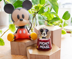 Disney Mickey Mouse Light-Up Mini Snow Globe | 2.75 Inches Tall