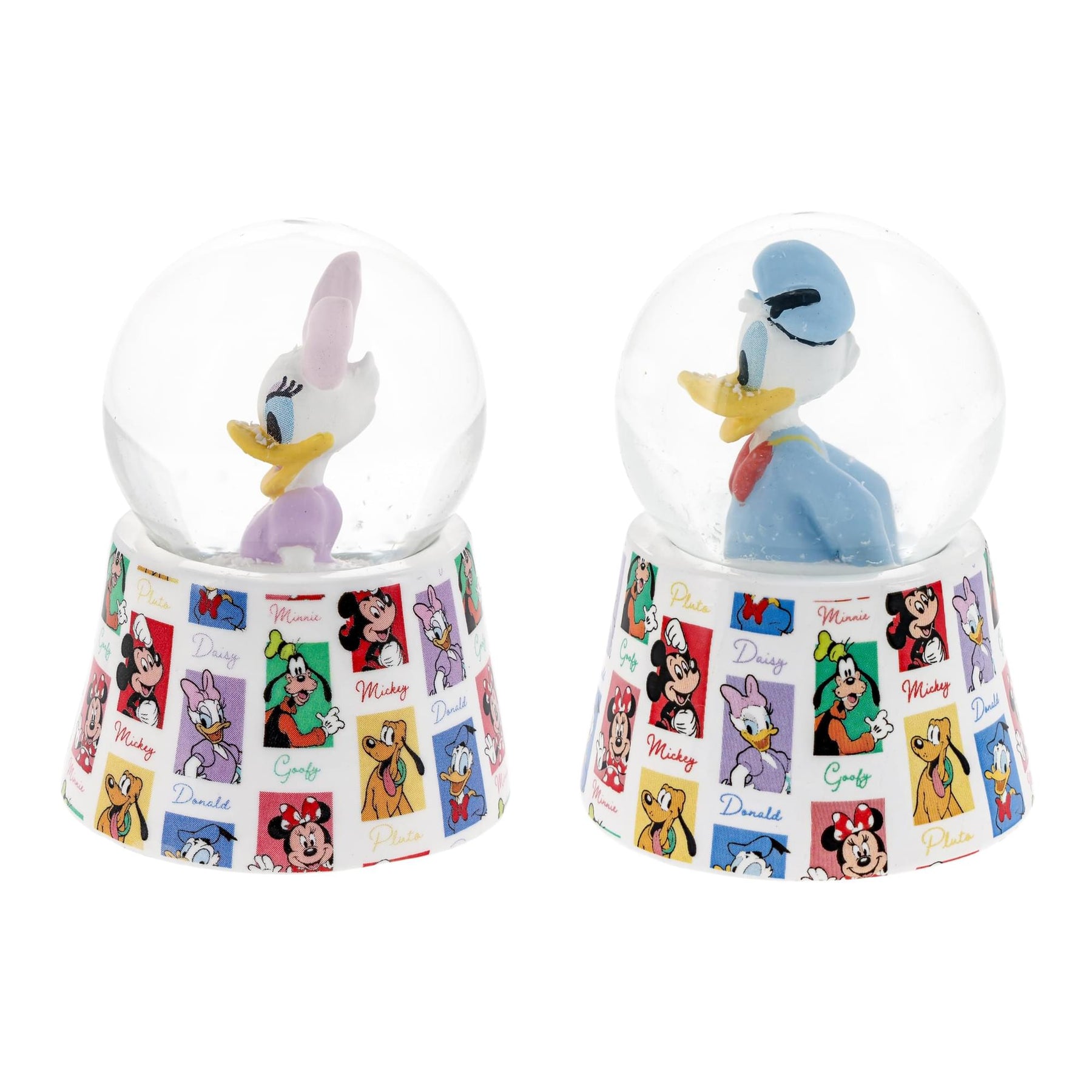Disney Ducks Mini Light-Up Snow Globe Set Of 2| Daisy & Donald