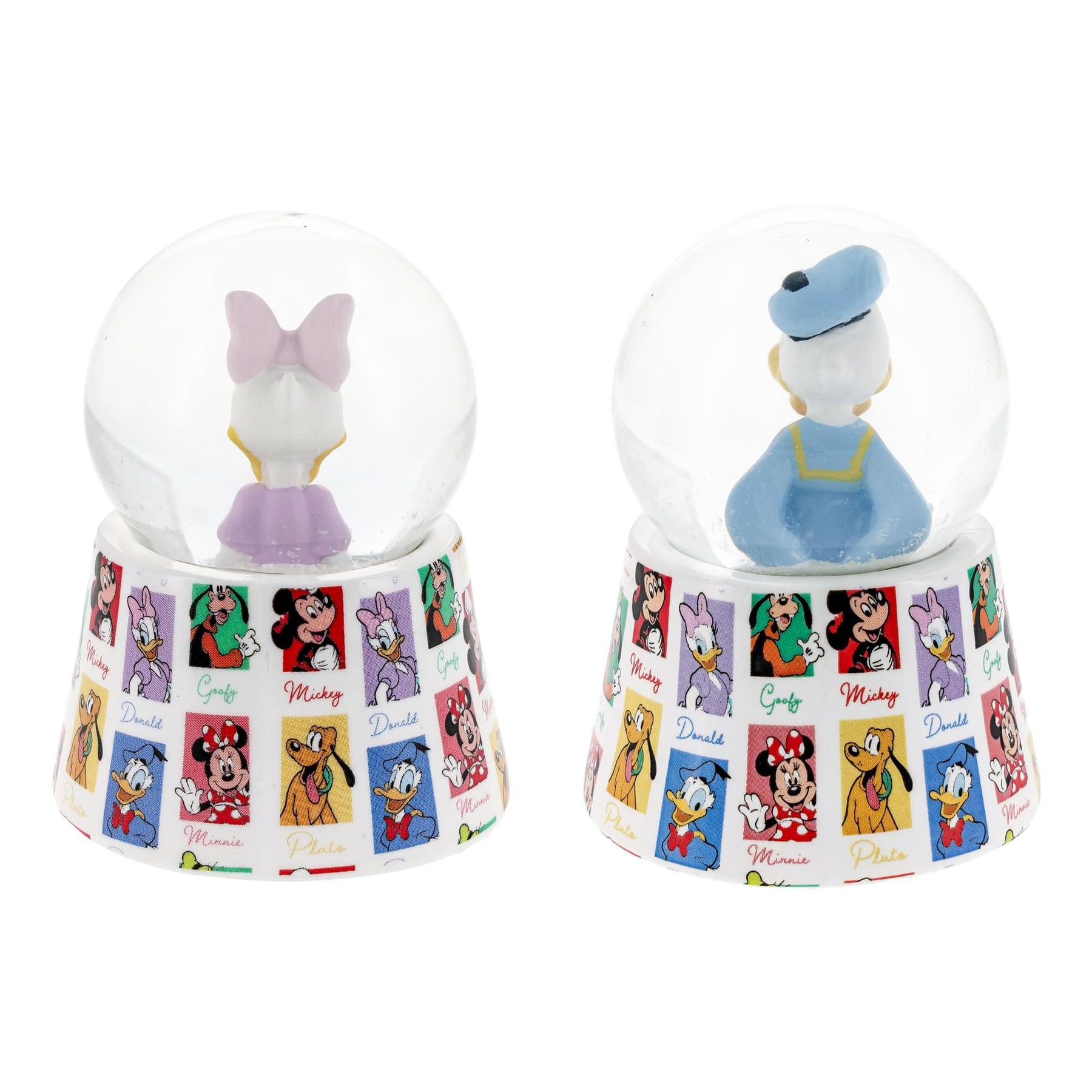 Disney Ducks Mini Light-Up Snow Globe Set Of 2| Daisy & Donald