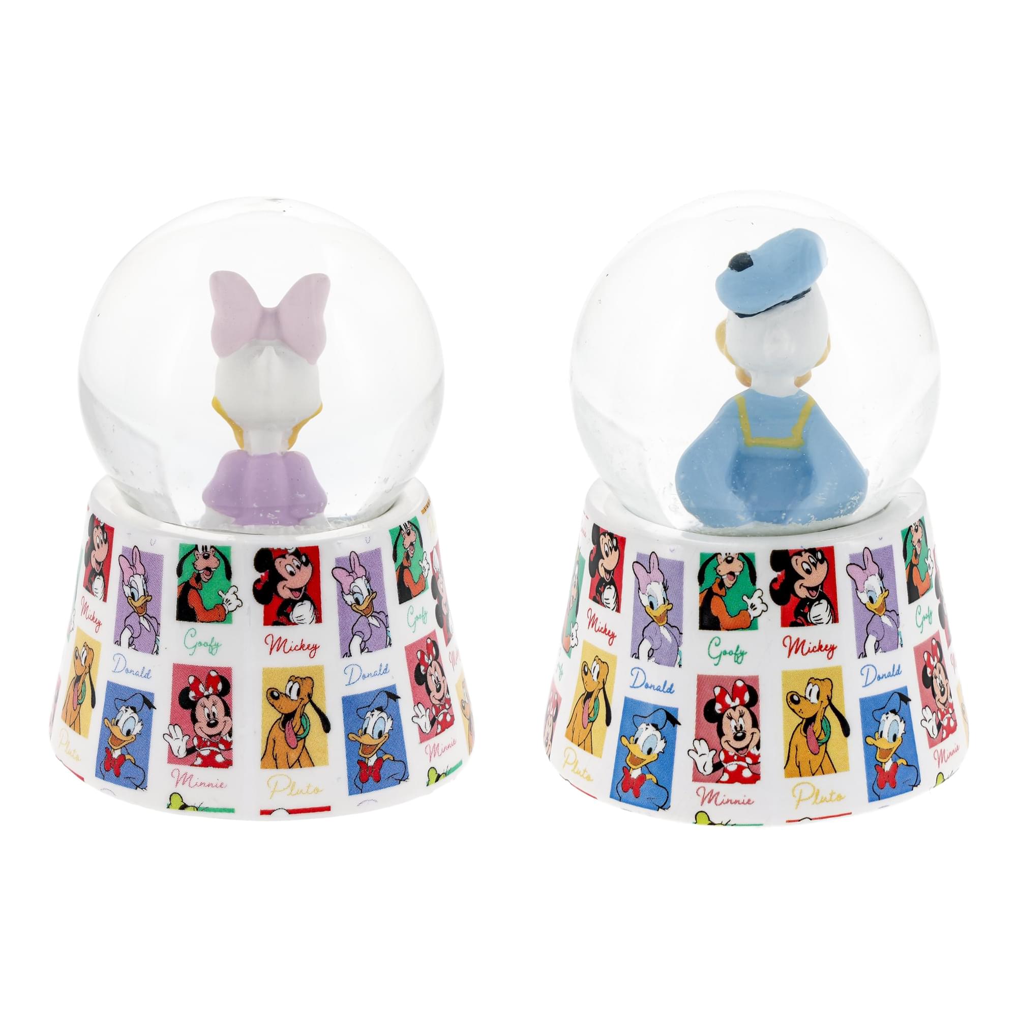 Disney Ducks Mini Light-Up Snow Globe Set Of 2| Daisy & Donald