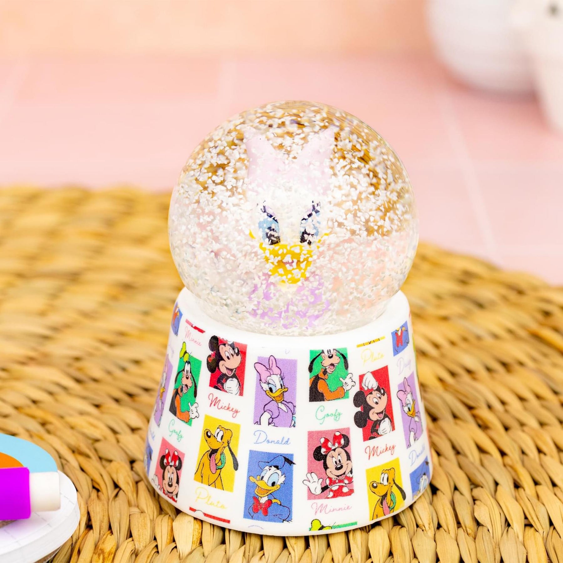 Disney Ducks Mini Light-Up Snow Globe Set Of 2| Daisy & Donald