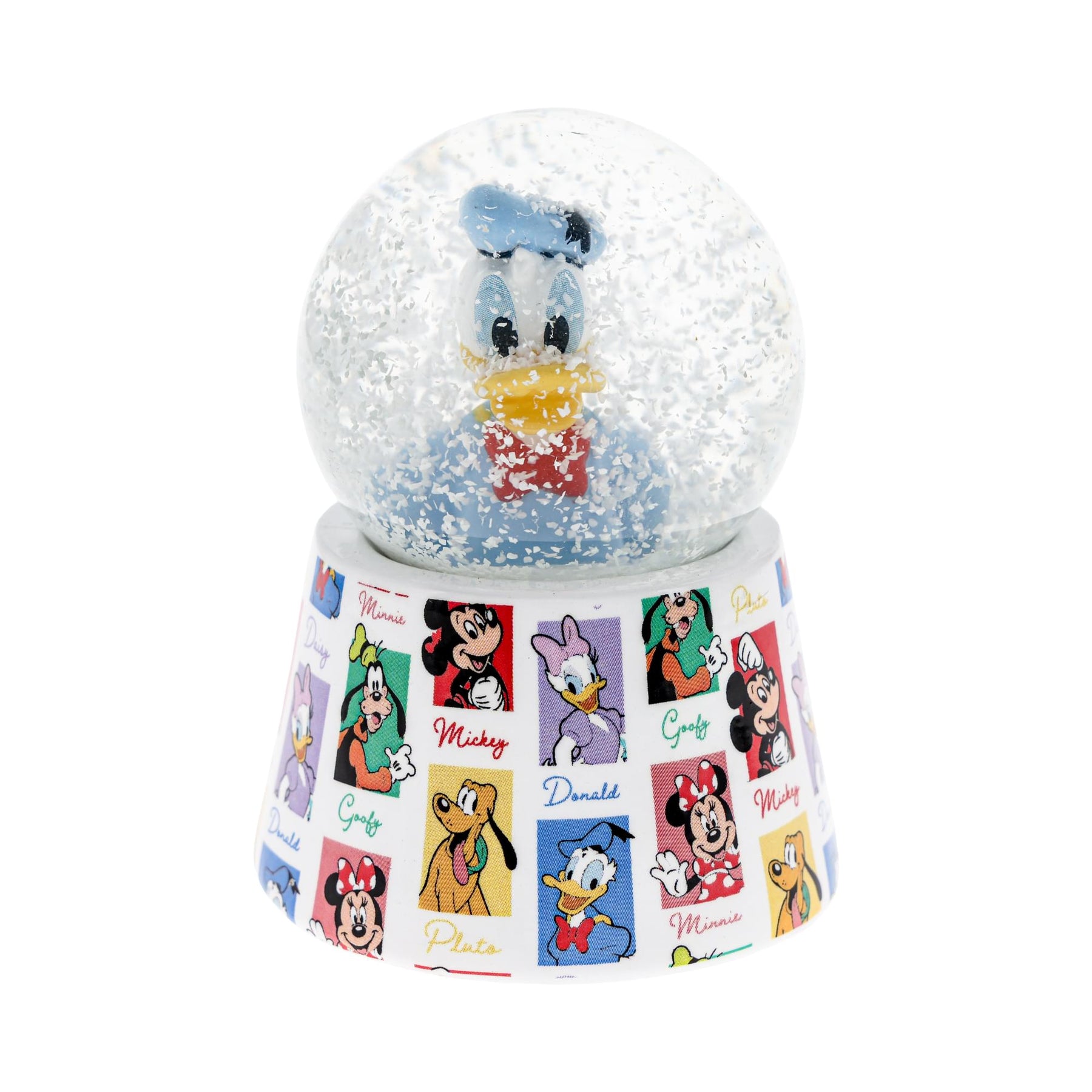 Disney Donald Duck 3-Inch Mini Light-Up Snow Globe