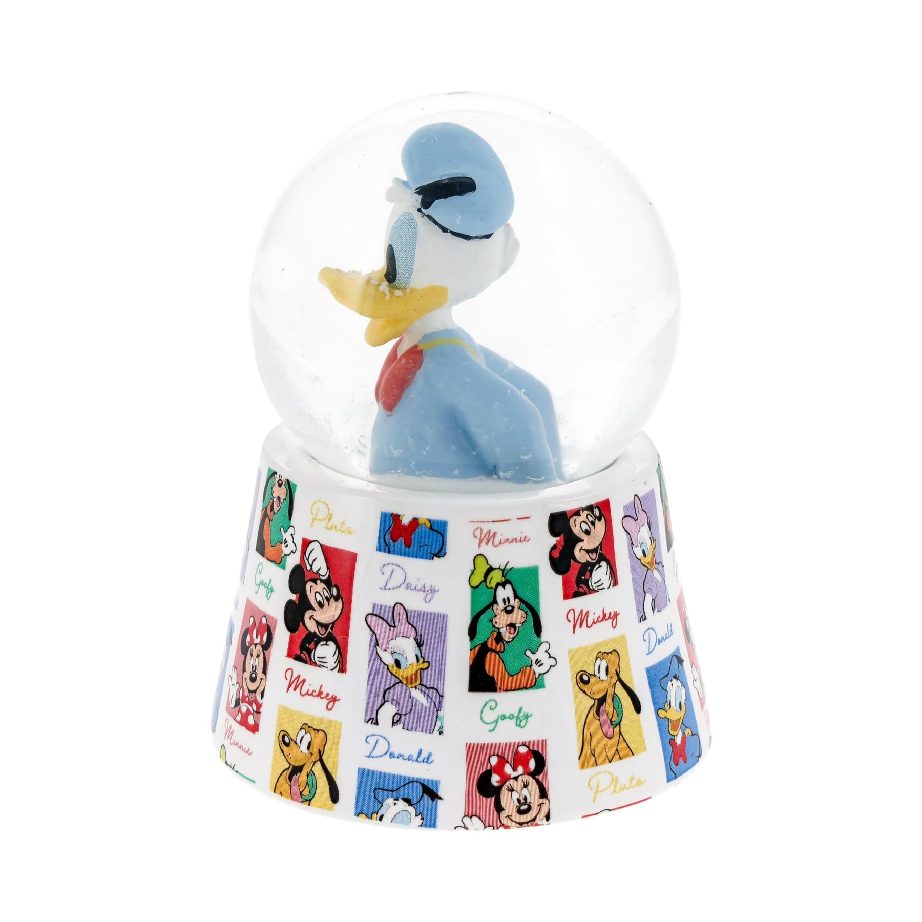 Disney Donald Duck 3-Inch Mini Light-Up Snow Globe