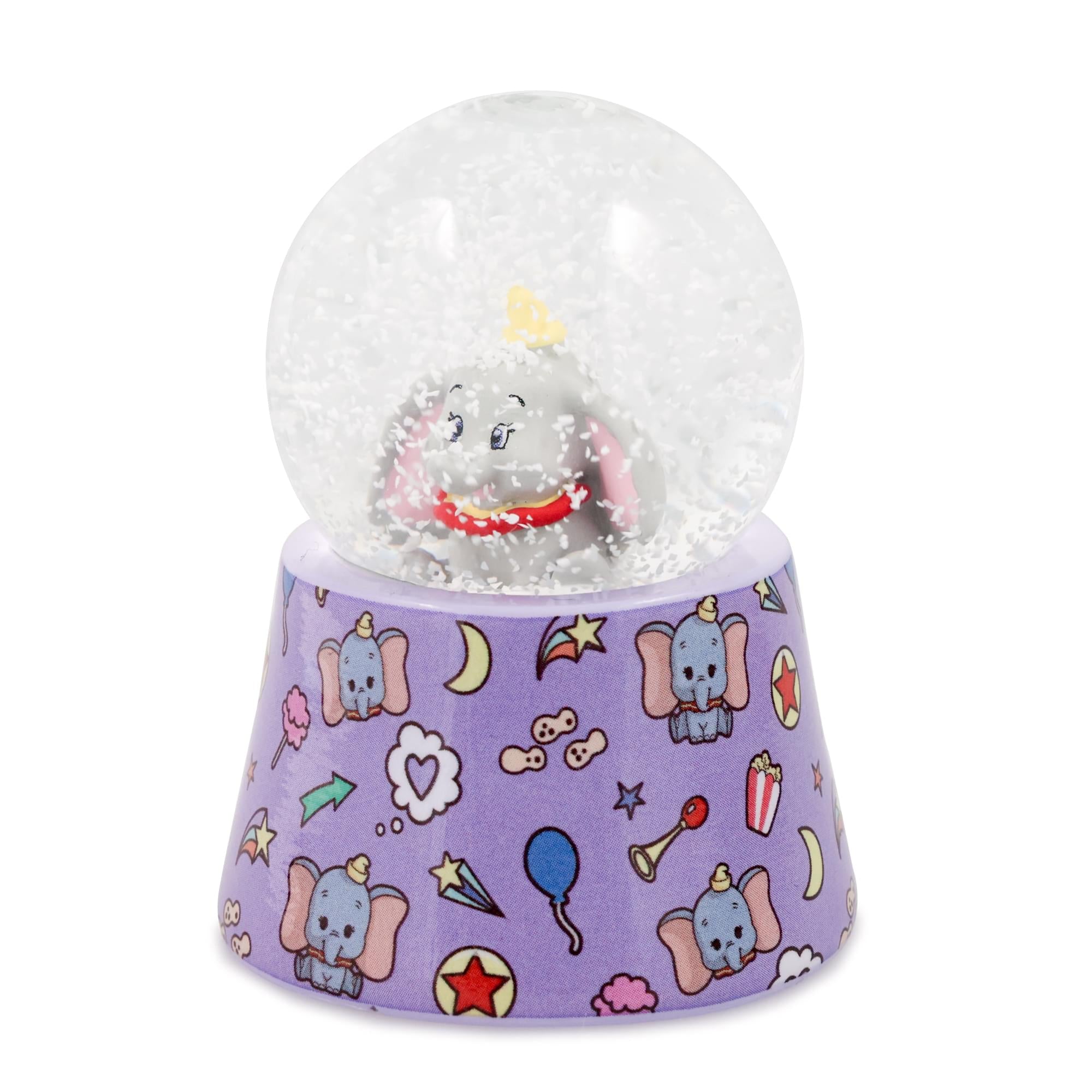 Disney Dumbo 3-Inch Mini Light-Up Snow Globe