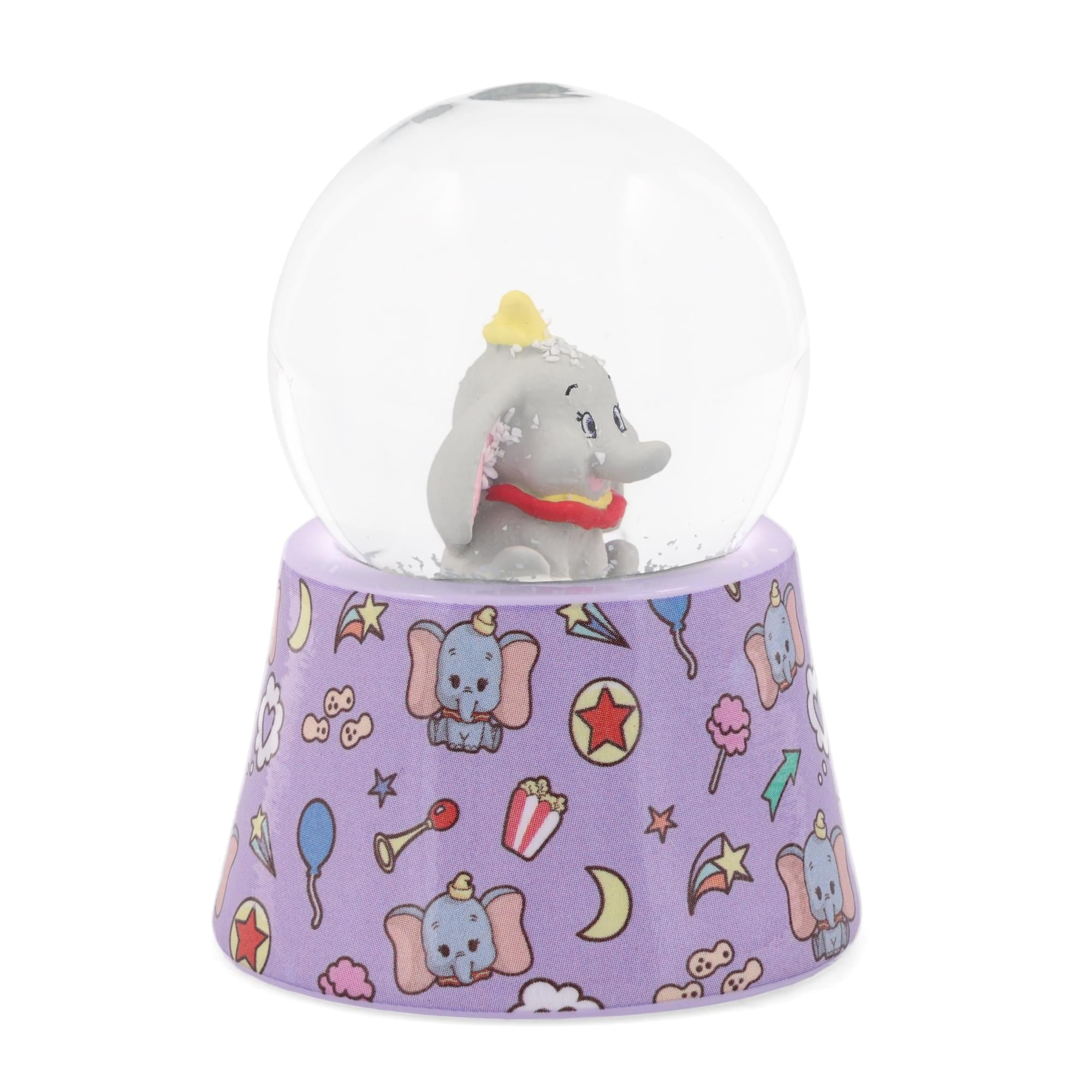 Disney Dumbo 3-Inch Mini Light-Up Snow Globe