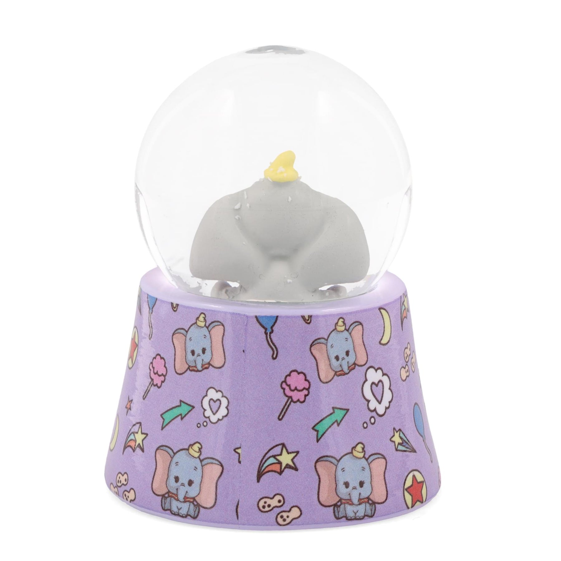 Disney Dumbo 3-Inch Mini Light-Up Snow Globe