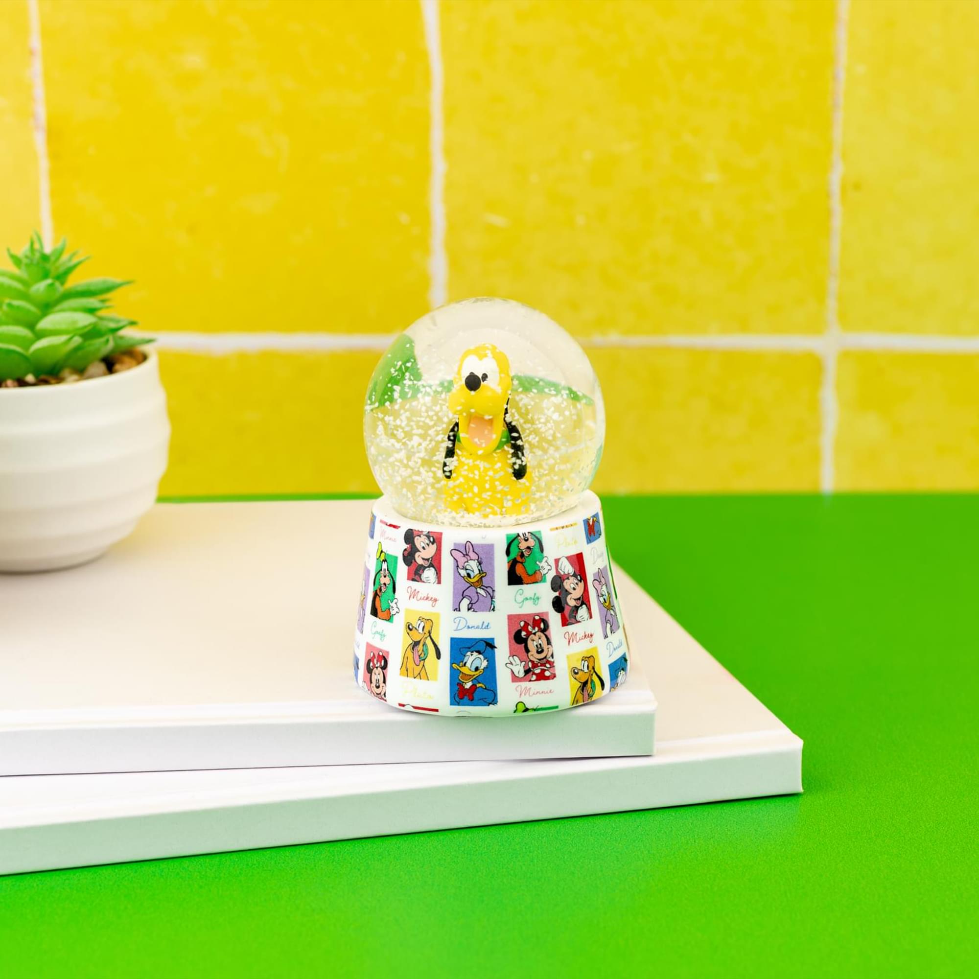 Disney Dogs Mini Light-Up Snow Globe Set of 3 | Lucky, Goofy, Pluto