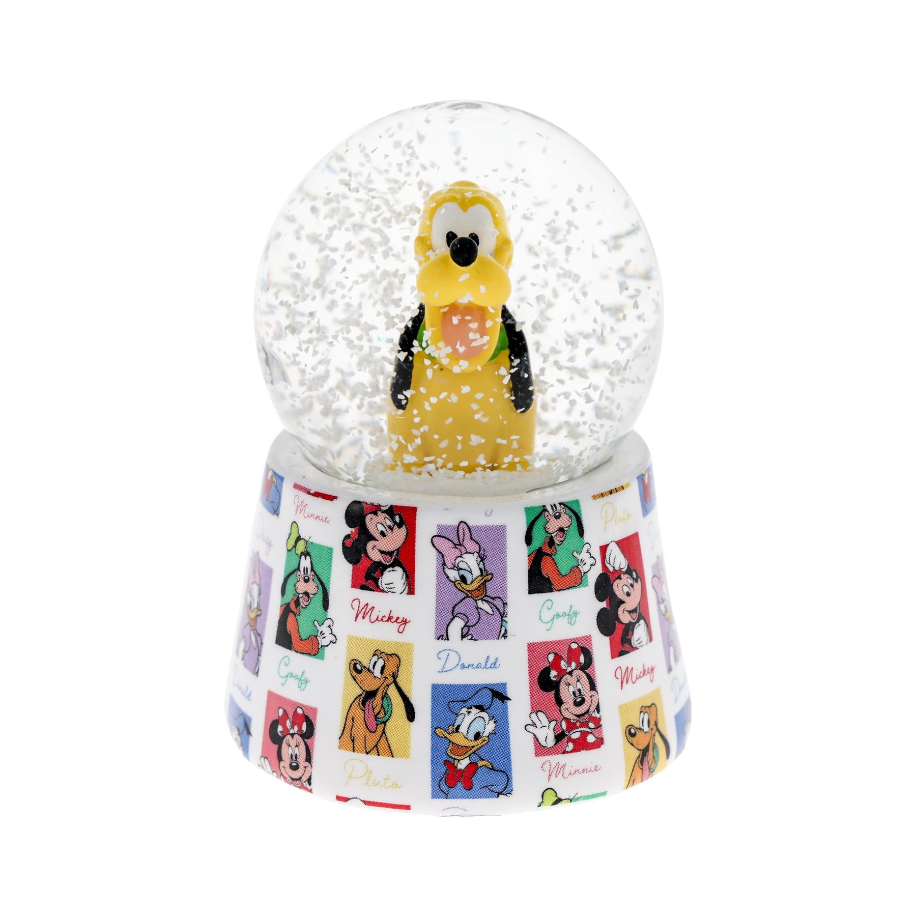 Disney Pluto 3-Inch Mini Light-Up Snow Globe