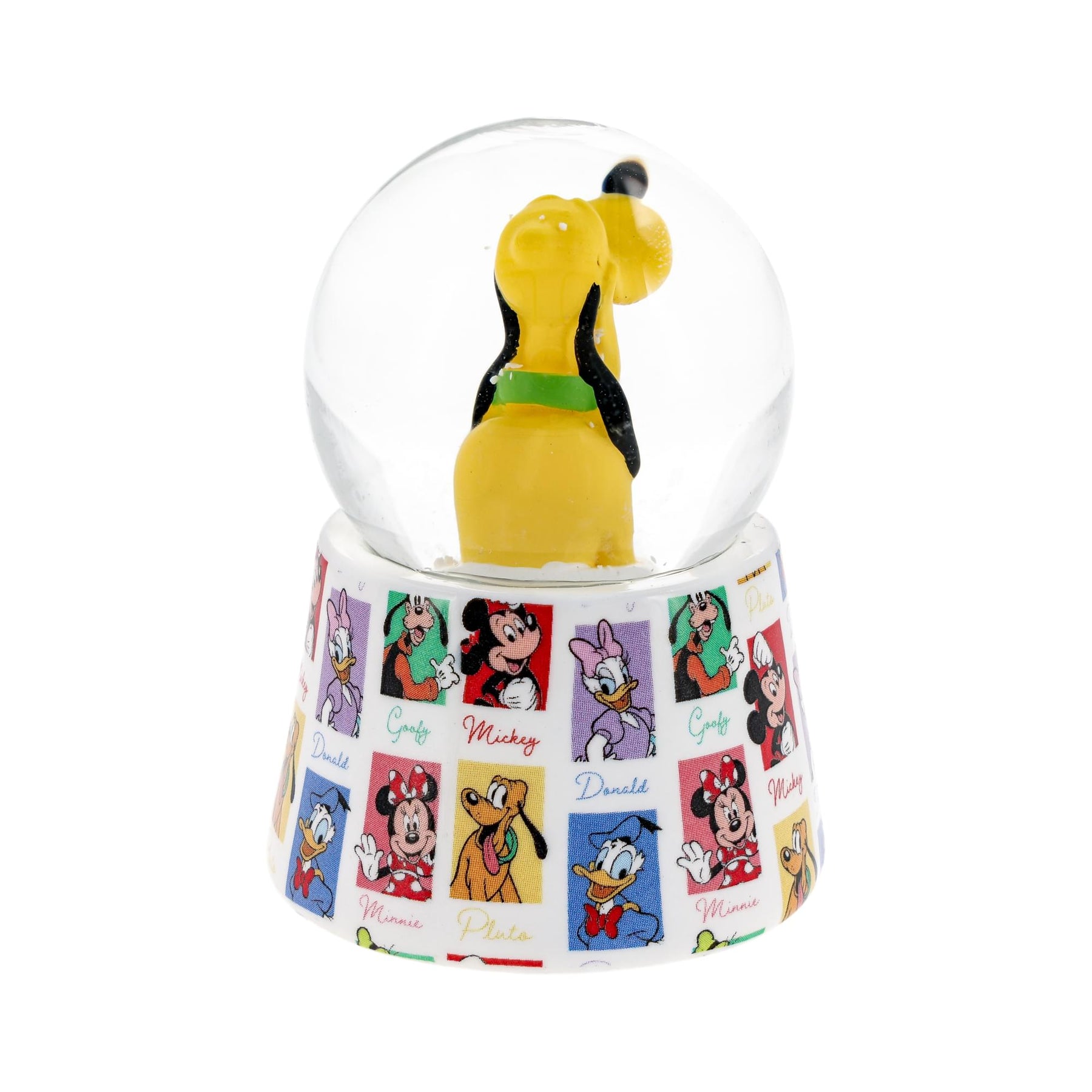 Disney Pluto 3-Inch Mini Light-Up Snow Globe