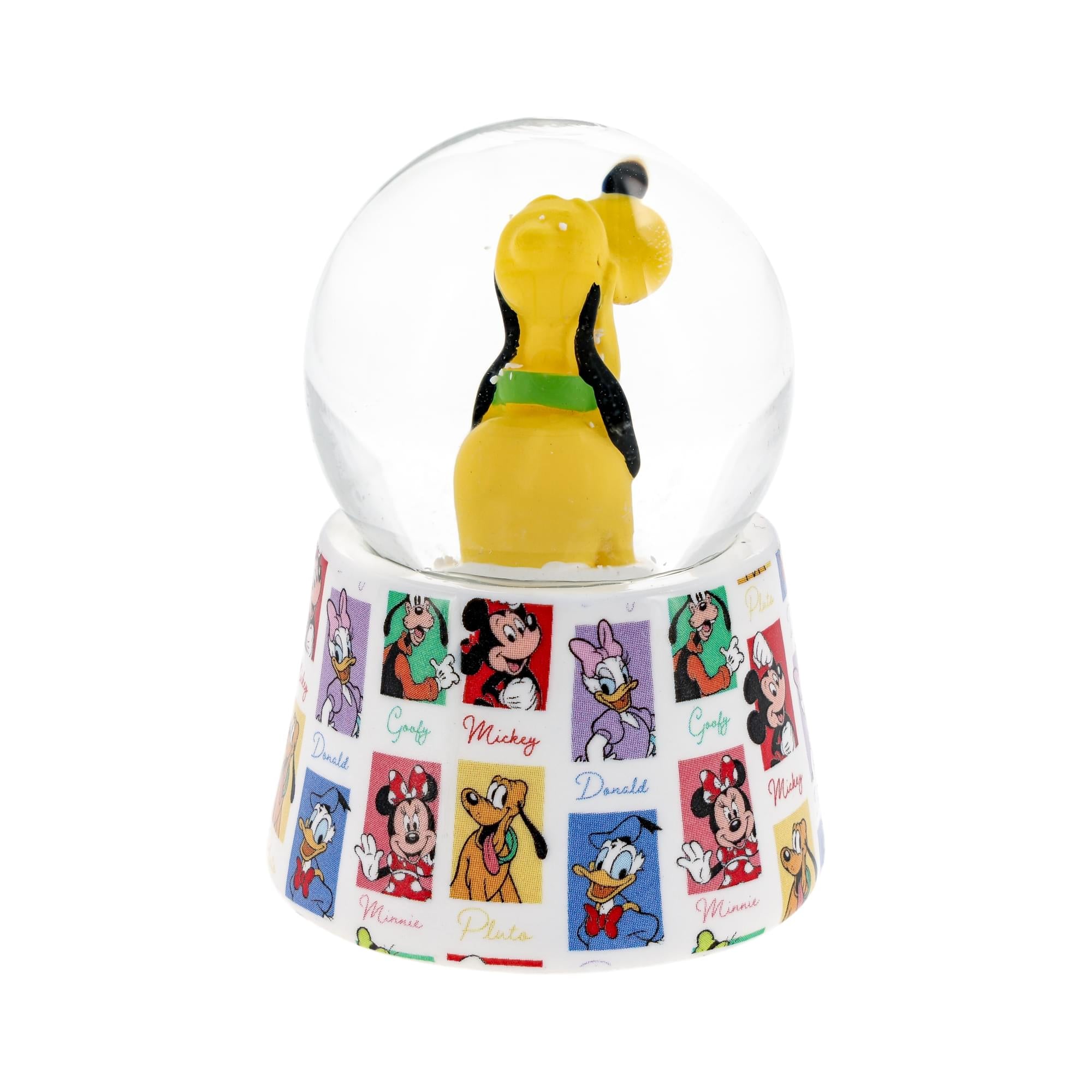 Disney Pluto 3-Inch Mini Light-Up Snow Globe