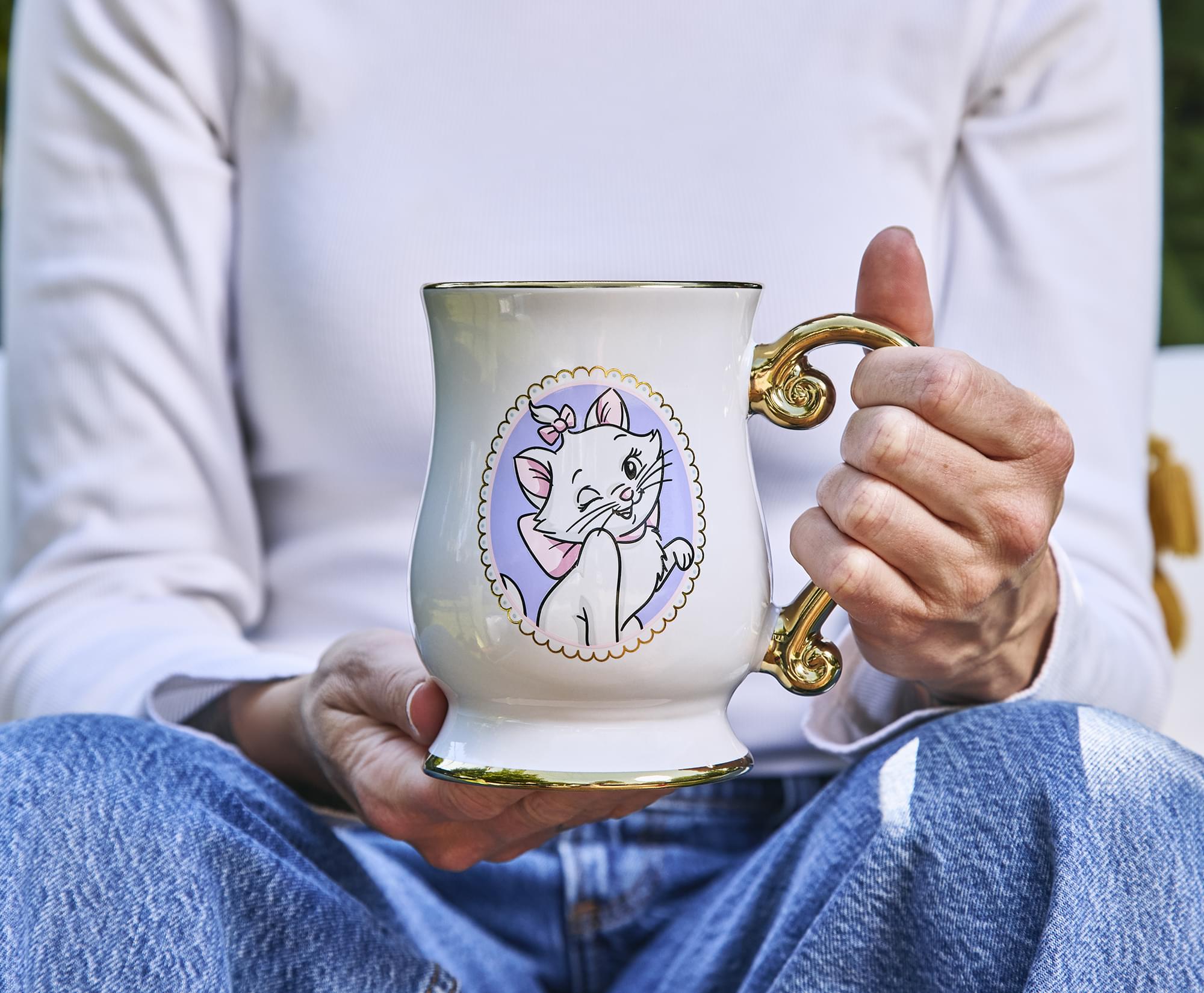Disney The Aristocats Marie 18-Ounce Ceramic Footed Mug