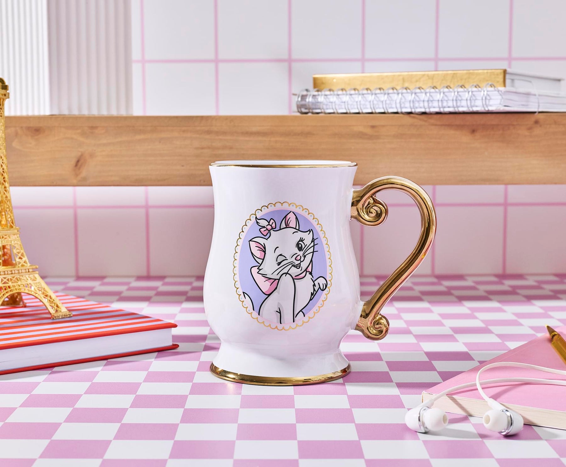 Disney The Aristocats Marie 18-Ounce Ceramic Footed Mug