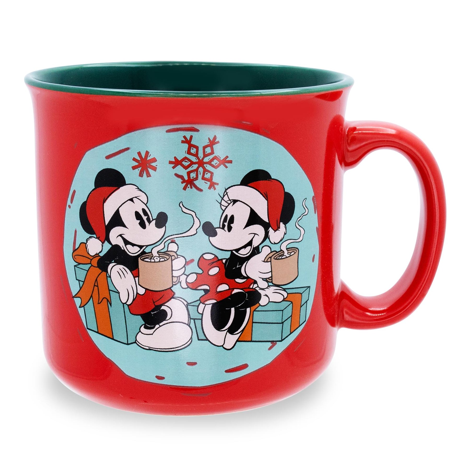 Disney Mickey & Minnie Cozy Xmas 20oz Camper Mug