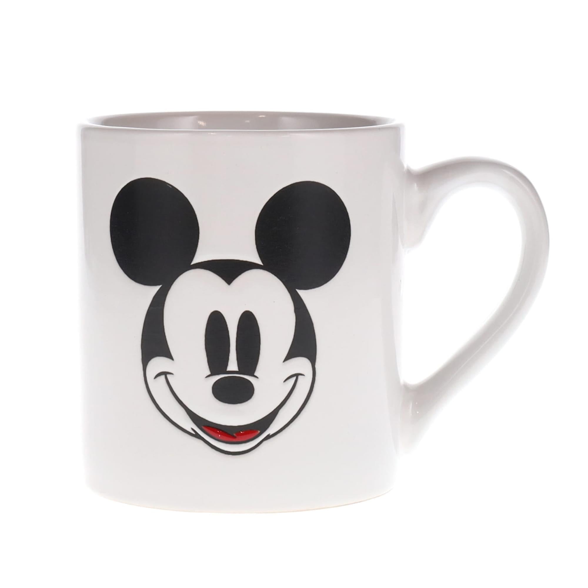 Disney Mickey Mouse Wax Resist Ceramic Mug | Holds 14 Ounces