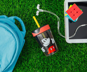 Disney Mickey Mouse Kids Spill-Proof Tumbler With Straw | Holds 18 Ounces