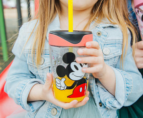 Disney Mickey Mouse Kids Spill-Proof Tumbler With Straw | Holds 18 Ounces