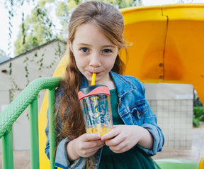 Disney Mickey Mouse Kids Spill-Proof Tumbler With Straw | Holds 18 Ounces