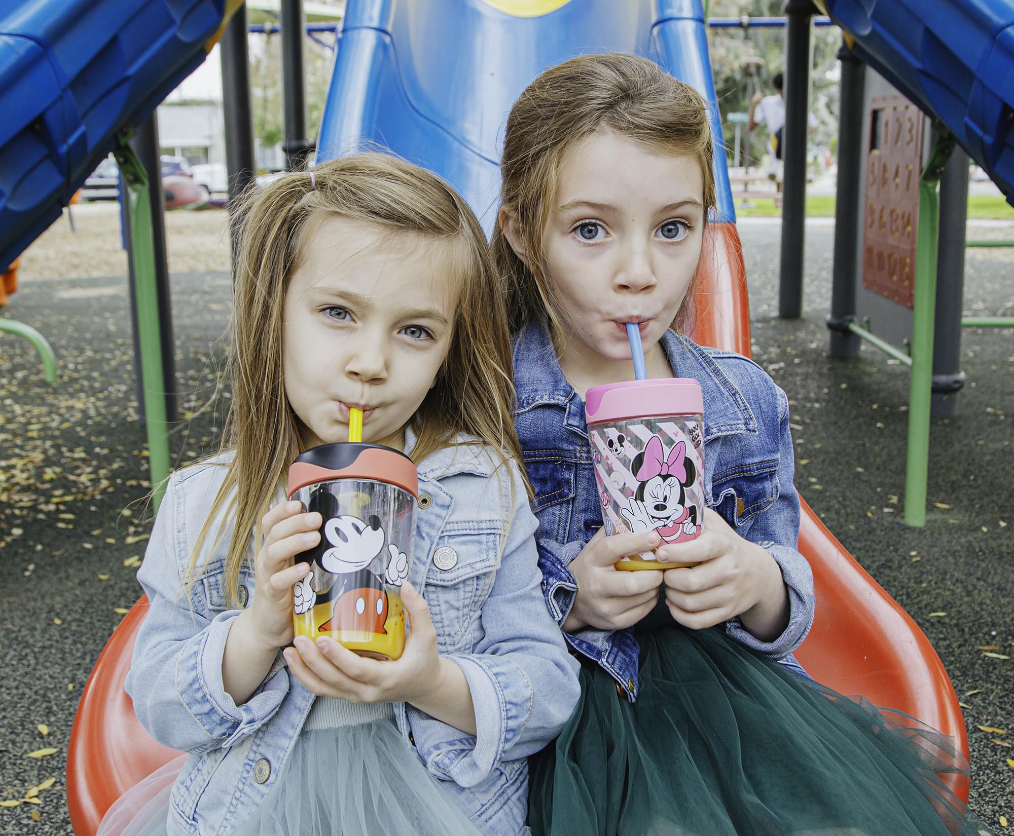 Disney Minnie Mouse Kids Spill-Proof Tumbler With Straw | Holds 18 Ounces