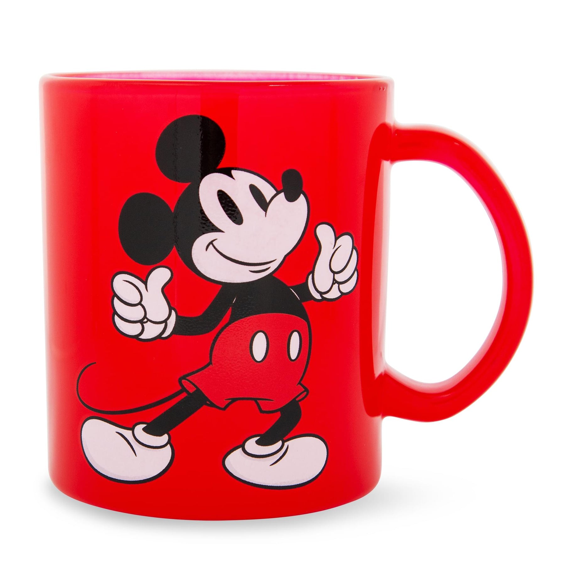 Disney Parks Mickey Mouse Retro 3D Ceramic Mug New