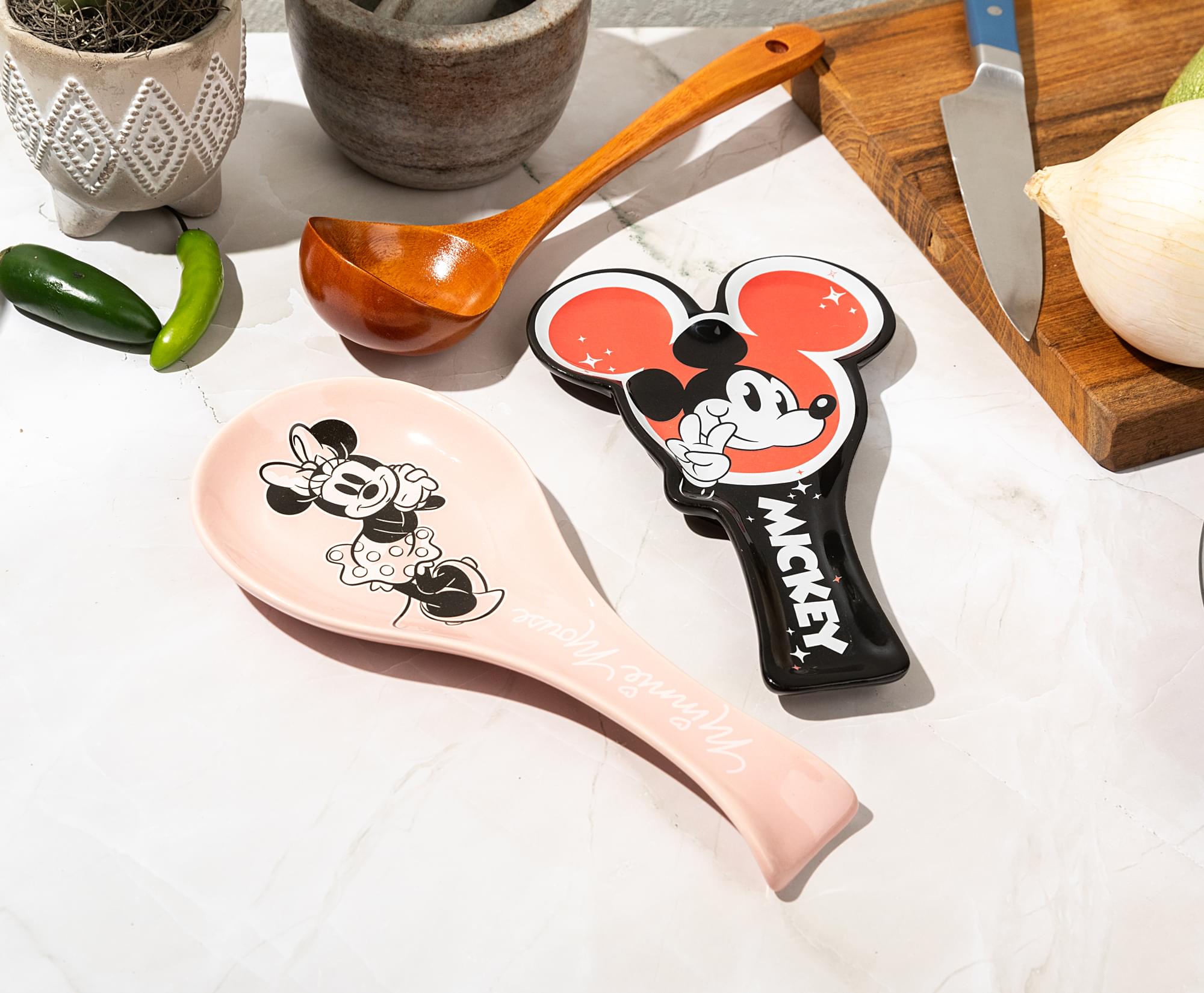 Disney Minnie Mouse Ceramic Spoon Rest