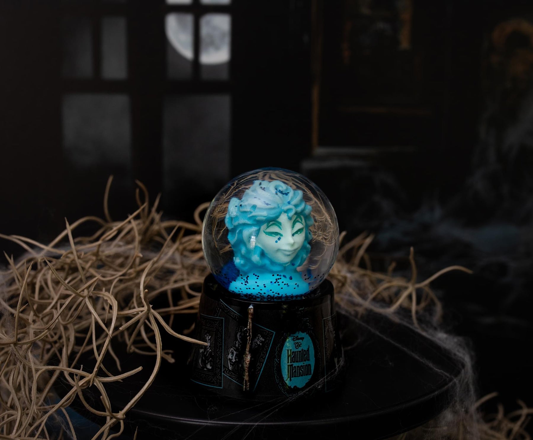 Disney Haunted Mansion Madame Leota Light-Up Mini Snow Globe | 2.75 Inches Tall