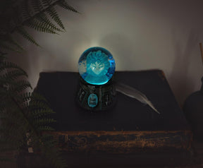 Disney Haunted Mansion Madame Leota Light-Up Mini Snow Globe | 2.75 Inches Tall