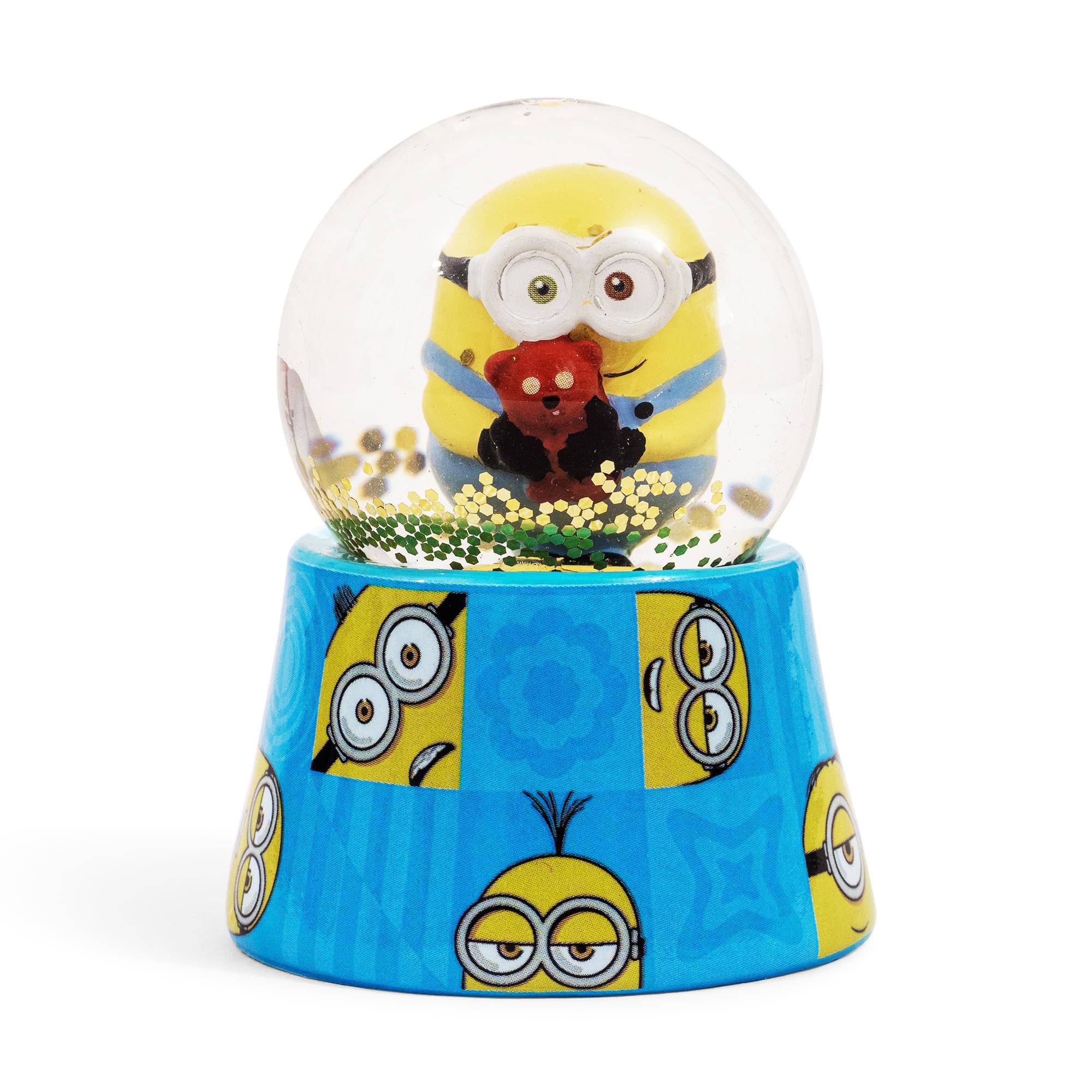 Despicable Me Bob The Minion 3-Inch Mini Light-Up Snow Globe