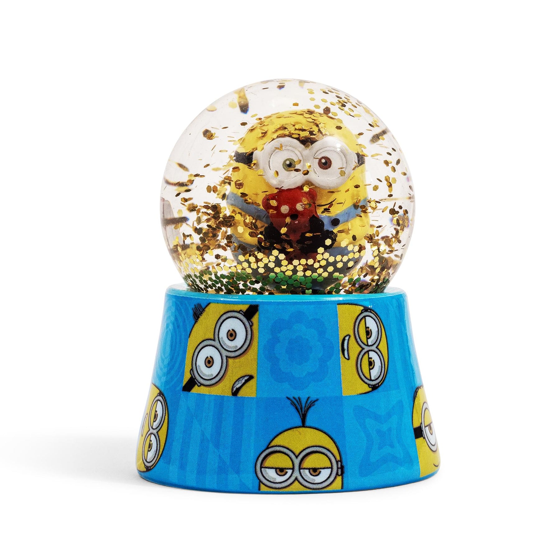 Despicable Me Bob The Minion 3-Inch Mini Light-Up Snow Globe
