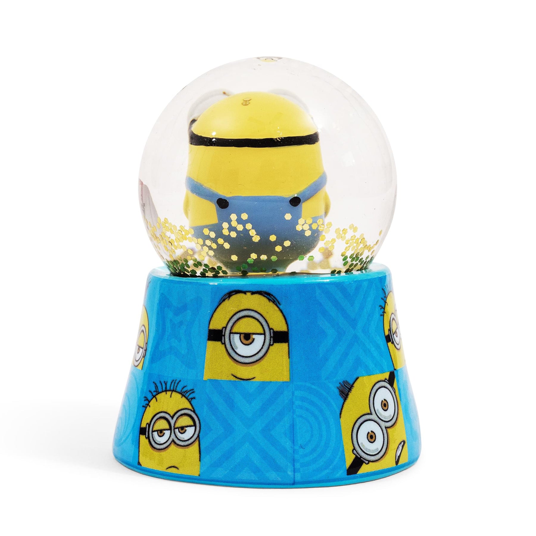Despicable Me Bob The Minion 3-Inch Mini Light-Up Snow Globe