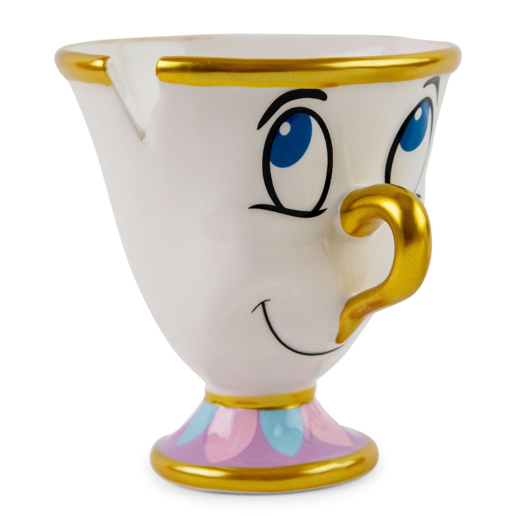 Disney Beauty And The Beast Chip Sculpted Ceramic Figural Mug | Holds 20 Ounces