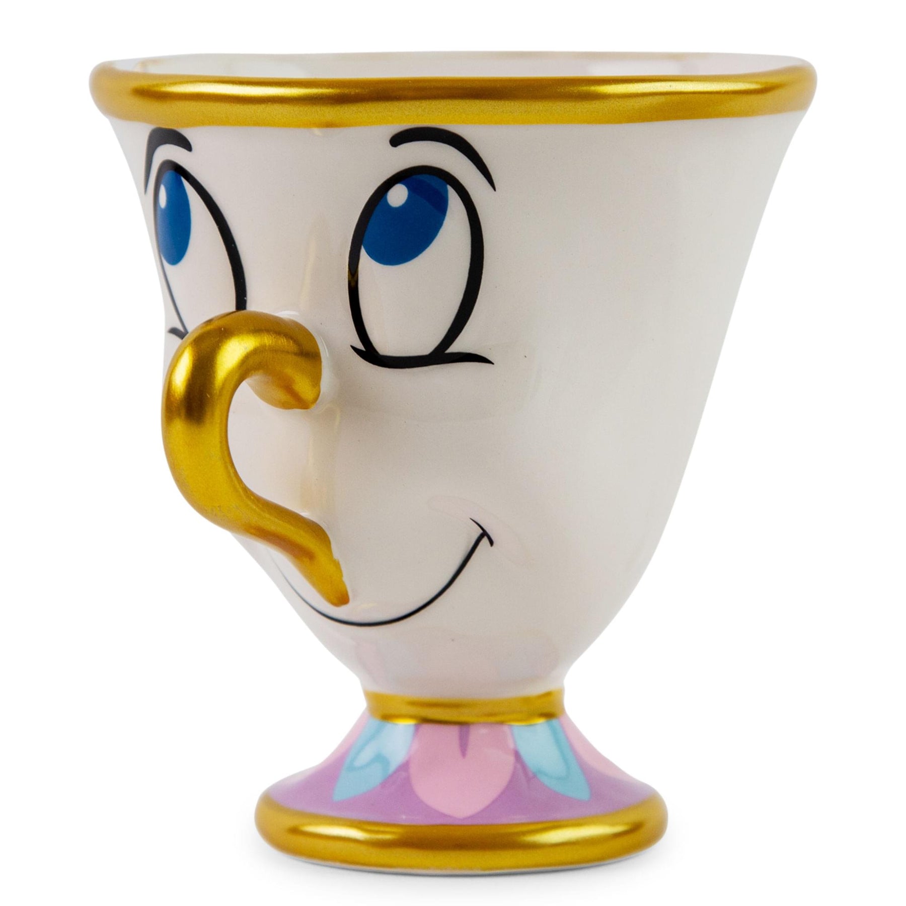 Disney Beauty And The Beast Chip Sculpted Ceramic Figural Mug | Holds 20 Ounces