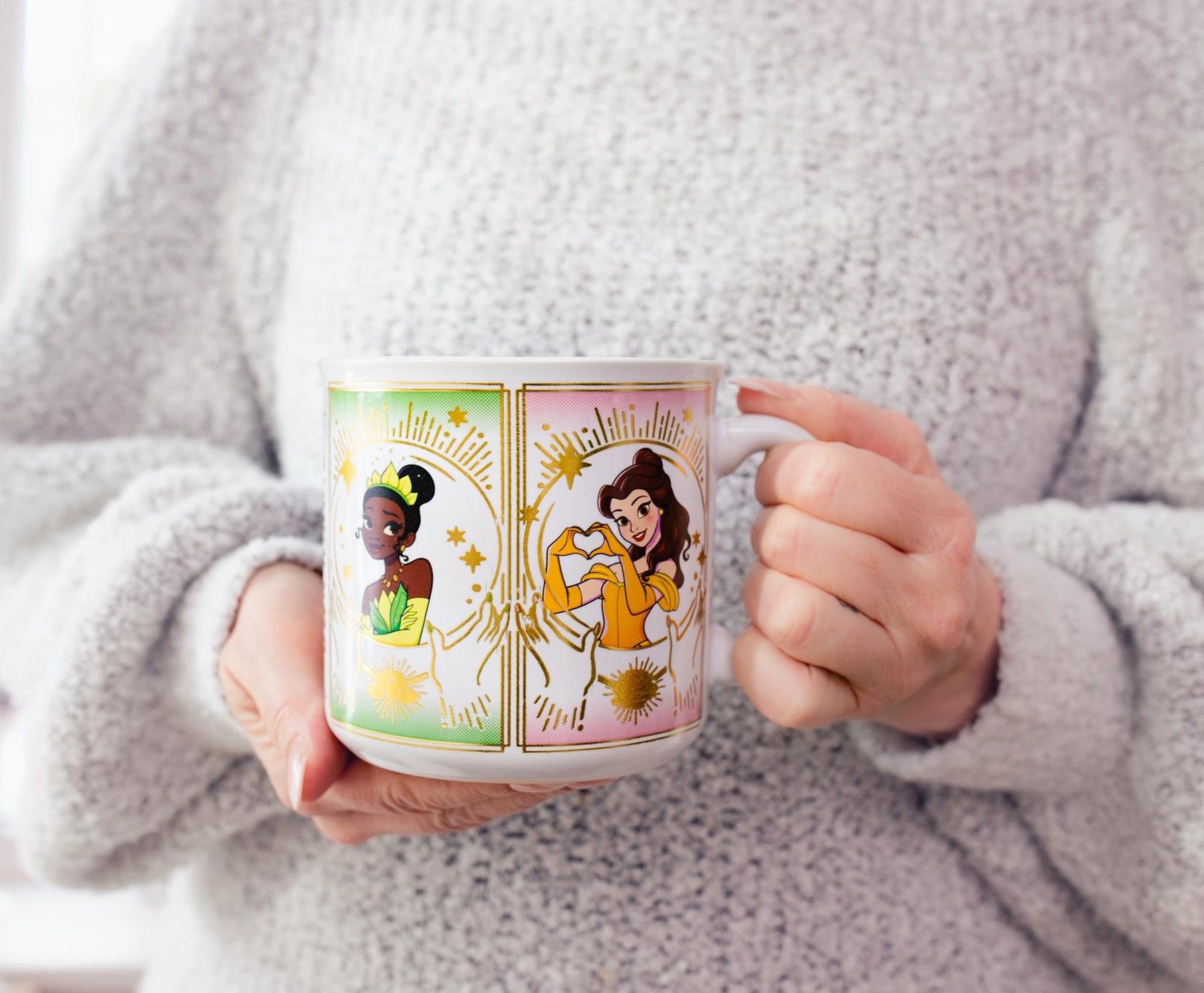 Disney Princess "I Make My Own Magic" Foil Ceramic Mug | Holds 20 Ounces