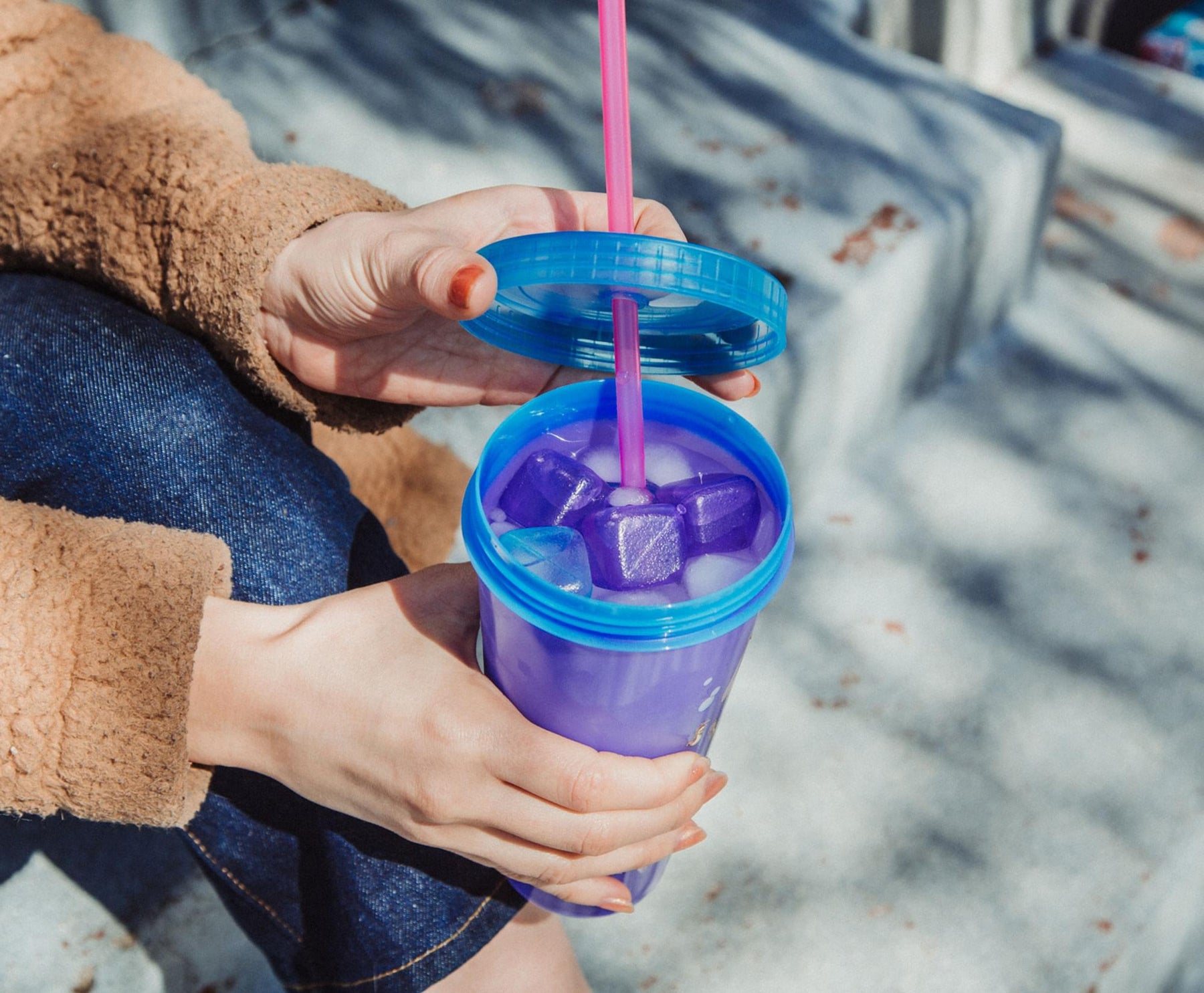 Disney The Little Mermaid Ariel Color-Changing Plastic Tumbler | 24 Ounces