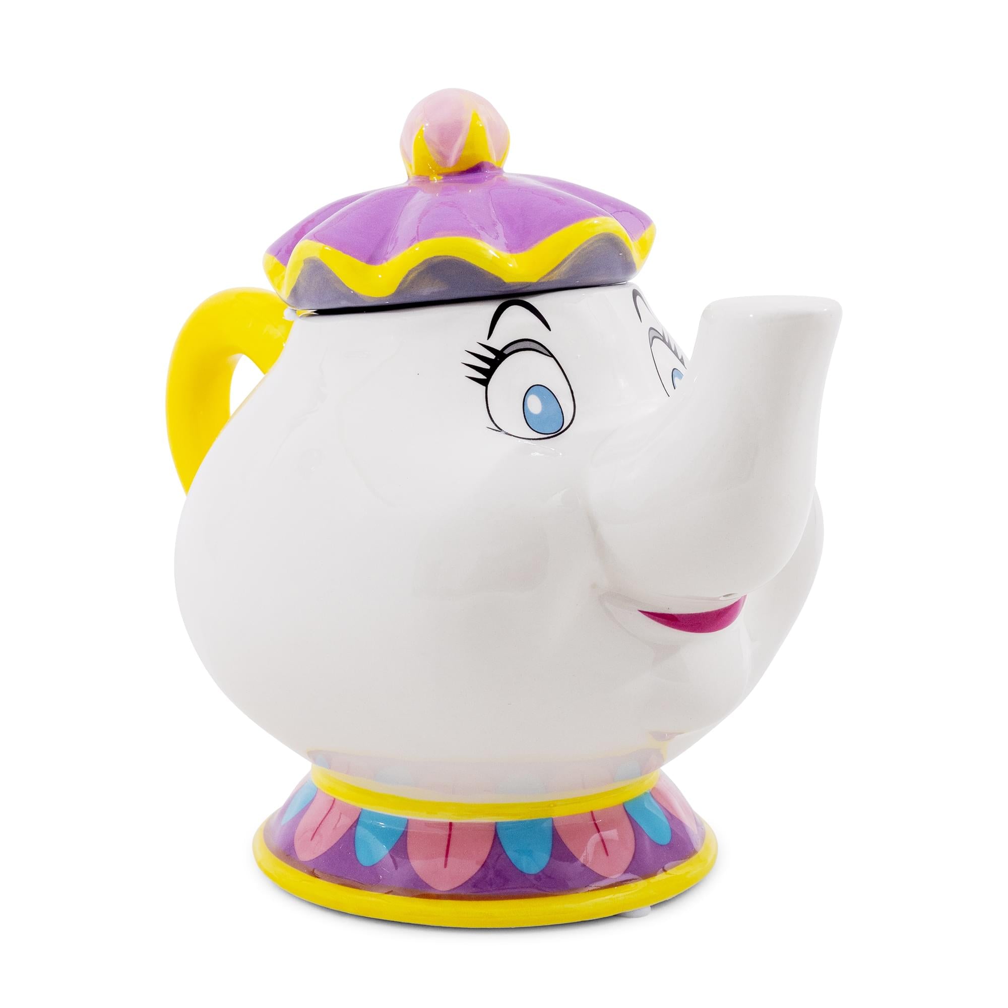 Disney Beauty and the Beast Mrs. Potts 10-Inch Sculpted Ceramic Snack Jar