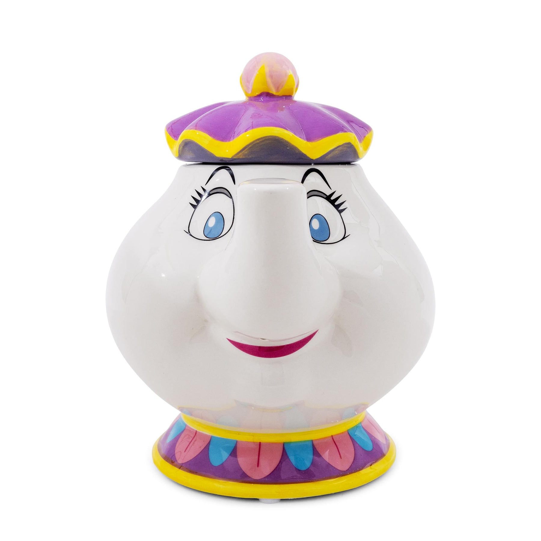 Disney Beauty and the Beast Mrs. Potts 10-Inch Sculpted Ceramic Snack Jar