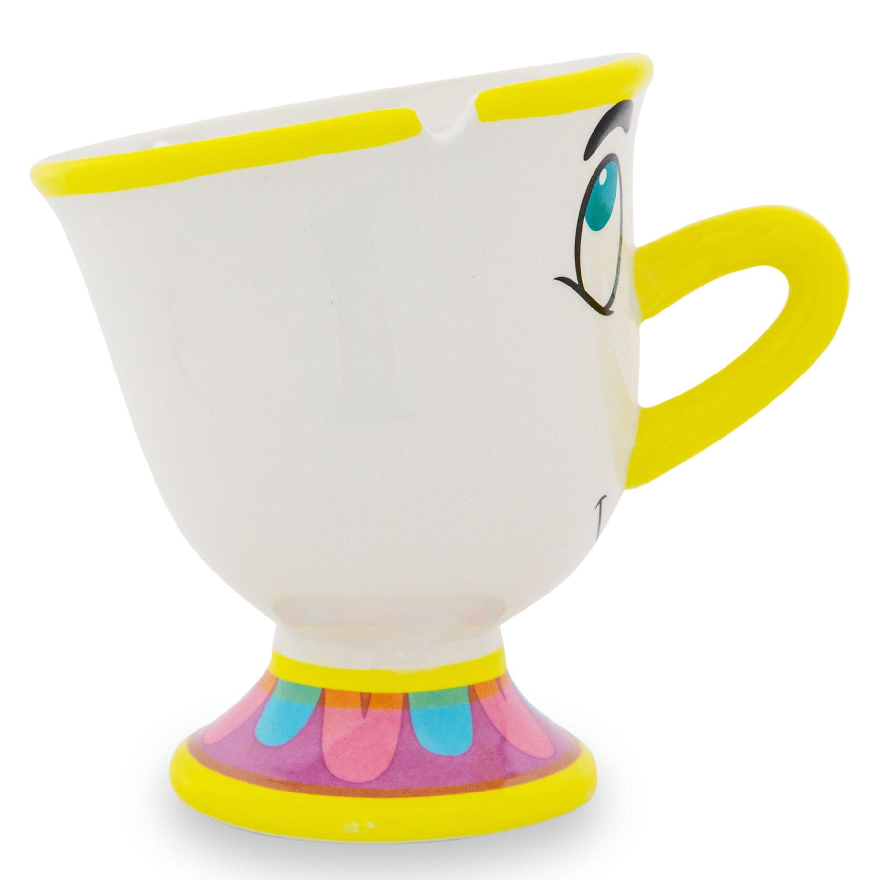 Disney Beauty and the Beast Chip 3D Sculpted Ceramic Mug | Holds 18 Ounces