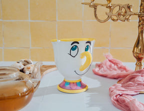 Disney Beauty and the Beast Chip 3D Sculpted Ceramic Mug | Holds 18 Ounces