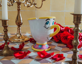 Disney Beauty and the Beast Chip 3D Sculpted Ceramic Mug | Holds 18 Ounces